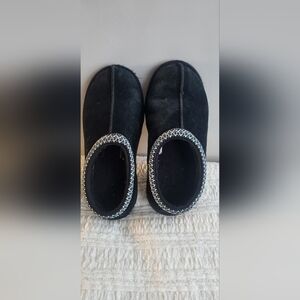 Uggs Kids Black Slip-On Shoes